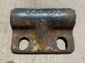 663669 Jeep Recessed Part Number Vintage Oem Tailgate Hinge Cj 1946-1971