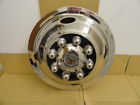 Jp4pc-10 Phoenix Usa Front Stainless Lug Simulator Hub Cap Wheel Cover