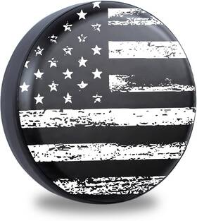 69.85-74.93cm Jusen 734914677859 15 Inch For Tire Diameter 27.5 -29.5 /69.85-74.93cm Black White