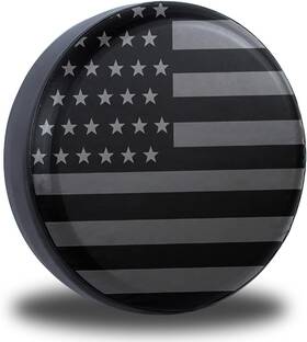 81.2-84.3cm Jusen 734914678641 18 Inch For Tire Diameter 32 -34 /81.2-84.3cm Grey American Flag
