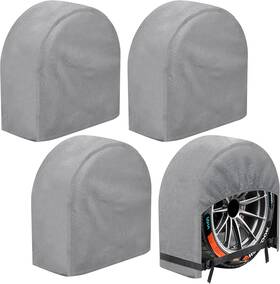4gwfl-33-35-01 K-musculo Rv Tire Covers 4-pack 5 Layer 33 Inch -35 -01 4pack-gray