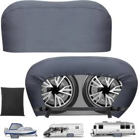 Nj-dual-ltz-27-29-grey K-musculo Rv Tire 2 Pcs 27&apos &apos -29&apos Pro Buckle-grey-420d