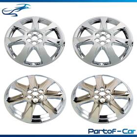 Kte4513851 Kinte Tech Set Of 4 20 Inch Chrome Clad Wheel Covers Fit For Cadillac Srx 2010 2011-2013