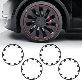 Klutchtech Lgq-my-21inch-bk Model Y 21 Inch Rim Protector 4-piece Set For 2020-2024 Performance Gray