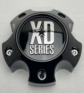 1079l121gb Kmc Xd Series Used Gloss Black Wheel Center Cap Screws Not Included