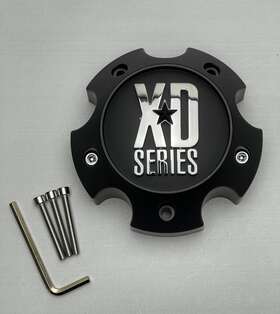 1079l140amb Kmc Xd Series Matte Black Wheel Center Cap With Screws