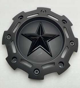Sc-198 Kmc Xd Series Used Matte Black Wheel Center Cap Screws Not Included