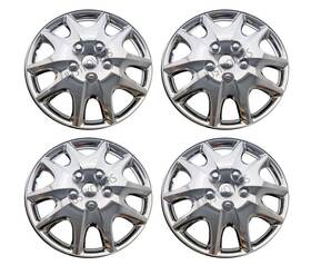 Hc-1009-14 Kt Hub Caps Full Wheel Rim Cover 1009 Style Universal 14 Inch Chrome -set Of 4