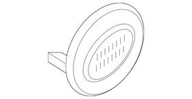 Lr094193 Land-rover Genuine Wheel Center Cap Satin Silver Finish