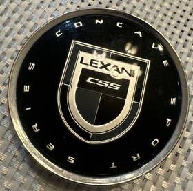 310335-1 Lexani 1 Css Wheels Gloss Black Wheel Center Cap Concave Sport Series