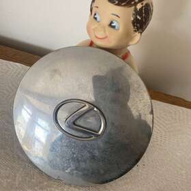 899036 Lexus Custom Chrome Wheel Center Cap Has Light Pitting All Over As Is
