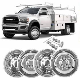 29884-ult Lifeinfinity Dodge Ram 4500 5500 2012-2025 19.5 Inch 10 Lug Dual Wheel Simulators Rim Liners