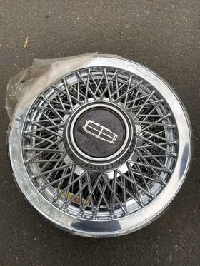 570-00832b Lincoln Wheel Cover Hubcap Wire Design Fits 83-89 And Town Car