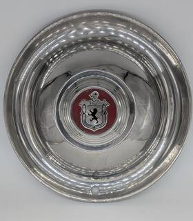 570.fd2u48 Lincoln 1948-55 Aftermarket Lyon 15 Inch Hubcap Vintage Hot Rod Wheel Cover