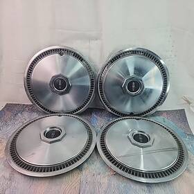 D5la1130aa Lincoln 4pc Wheel Covers 1972-1979 Continental Mark Iv Town Car 15in