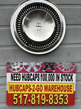 C9vy1130a Lincoln/ford 996/625 1966-69 Continental Hubcap One Original Beautiful Mint Rare Stainless