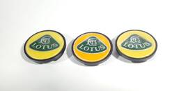 570.lo1r05 Lotus 2005 Elise Oem Set Of 3 Wheel Cover Hub Has Wear Discoloration