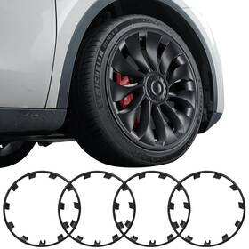 Lgz-21zsh Lozuz Tesla Model Y Wheel Protectors Essential Accessory To Prevent Road Source Scu