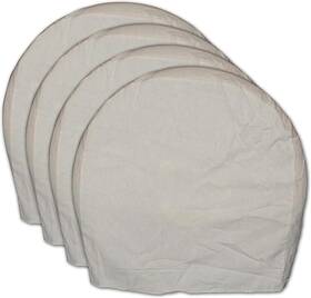 Sdcs-122 Ltmwfh Rv Trailer Wheel Tire Covers For Painting L 27-29in Silver