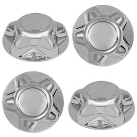 12533712 Luxfinepart 4pcs 7 Inch Chrome Wheel Hub Center Cap For 1997 1998-2003 Ford F150 Expedition