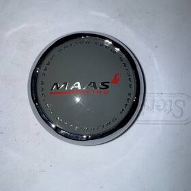 Lg0604-19 Maas Racing 917k69 Wheels Chrome/grey Rim Center Cap