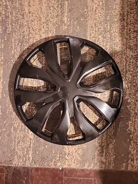 Cf80-1456-164 Marrow Wheel Covers Nissan Rogue 2014 2015 2016 2017 2018 2019 Black 16-inch Hubcap