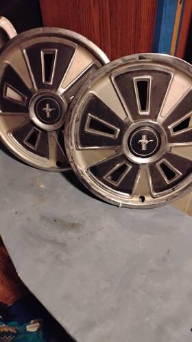 Hc-65 Maryland Mustang New 1966 14 Inch Standard Hub Cap Set Of 4 - Wheel Covers