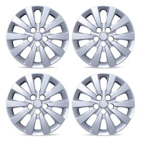 80-1526s Mayde 16 Inch Wheel Covers For Nissan Sentra 2013-2018 Set Of 4 Hubcaps