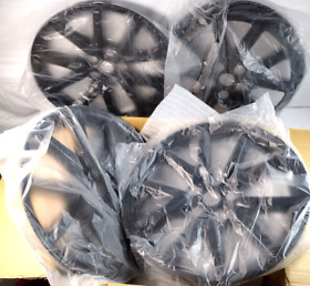Htm3gb Mayde Replacement Wheel Covers For Tesla Model 3 Hubcaps Gloss Black Tm3gb