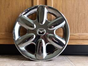 Bg1n37170 Mazda 56547 1 1997-98 Protege 14 Inch Oem Chrome Hubcap Wheel Cover #56547