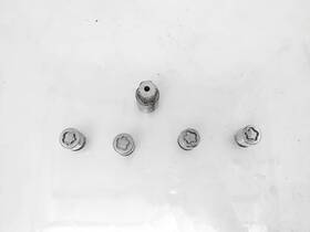 C9n3-v9-740 Mazda 2014-2017 6 Wheel Lock Kit With 4 Lug Nuts And 1 Key Socket