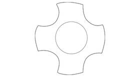 Nc97-37-190 Mazda Genuine Center Cap