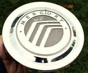 3w3z-1130-ca Mercury One Genuine 2003-2008 Grand Marquis Chrome Wheel Cover Center Cap