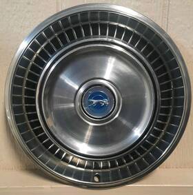 D1wa113032a Mercury Oem 14 Inch Hub Cap Wheel Covers 1971-73 Cougar Used Vintage
