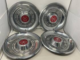 D90z1130a Mercury D90z1130b/d90z1130a Used Oem 14 Inch Hub Cap Wheel Cover 1977-82 Ford Set Of