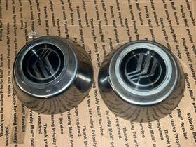 E3ac-1a096-aa Mercury 1988-1991 Grand Marquis Oem Center Cap Chrome - Set Of 2