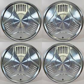 E3cy1130a Mercury 1983-1984 Capri 14 Inch # 822 Hubcaps / Wheel Covers Oem Set/4