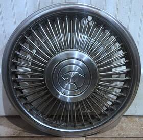 E9wc-1130-ca Mercury 1 Oem 1989-92 Cougar Ls Wire Spoke Hubcap Wheel Cover #0s
