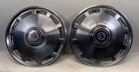 Ewy-1130 Mercury Pair 1980 - 1982 Cougar 14 Inch Hubcaps Wheel Covers