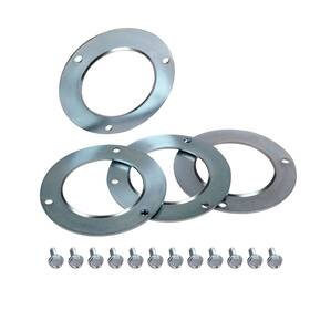 643202 Mid America Motorworks 1965 C2 Corvette Hubcap Spinner Retainer Kit Car Set 4 Zinc Hardware