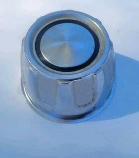 65657 Mitsubishi Chrome Steel Center Cap 1 Fits 14 Inch Wheels D50 And Trucks 87-95