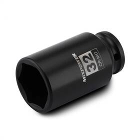 Mt-024 Mixpower 1/2 Inch Drive Deep Impact Socket Cr-mo 32mm Metric 6 Point