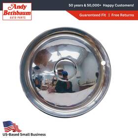 13230116 Mopar 1950 Chrysler Imperial New Yorker Chrome Wheel Cover Hub Cap 1323016