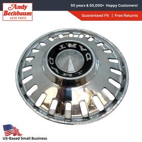 2401951 Mopar 1963-1964 Dodge Dart 13 Inch Chrome Wheel Cover Hub Cap