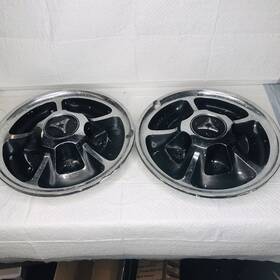 2881765 Mopar 2 Oem 1968-1970 Dodge Dart Charger Super Bee Hubcaps Mag Wheel Covers