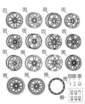 68481595ab Mopar Genuine Trim Ring