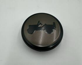 68589015aa Mopar 24-25 Jeep Wrangler Jl Bronze Black Center Wheel Cap Factory New Oem Qty 1