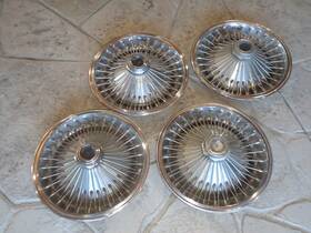 3822-hc7178 Mopar Hubcaps Set 4 Factory Oem Wire Wheel Rim Hub Cap Hubcap 1971-1978 Plymouth Dodge
