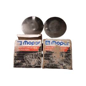 J5352268 Mopar Jeep Front Set Wheel Hub Caps - Oem