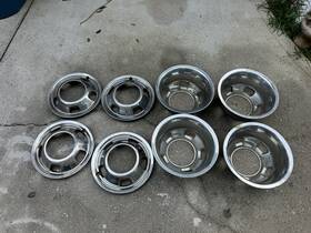 Ult-060407 Mopar Oem For 03-18 Dodge Ram 3500 Silver 17 Inch Dually Wheel Simulators Dual Skins Liner